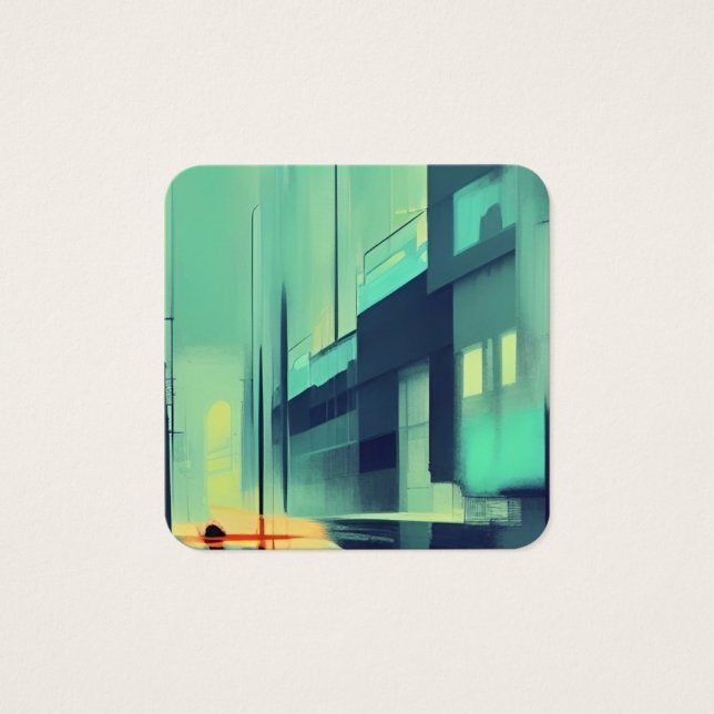 Night azure street (Devant)