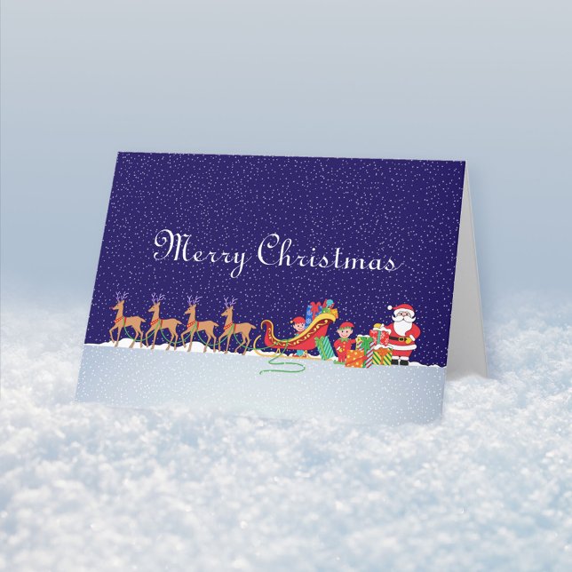 Night Before Christmas Feiertagskarte (Von Creator hochgeladen)