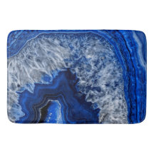 Night Blue Indigo Agate Mineral Quarz Gemstone