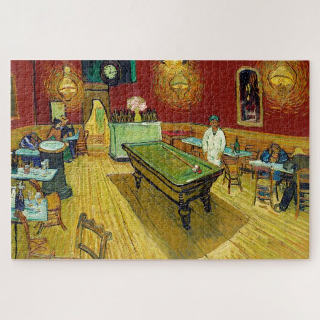 Night Café - Vincent van Gogh Gemälde Art (Horizontal)