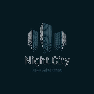 Night City  JKG Miel Doré T-Shirt