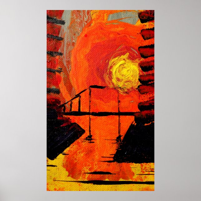 Night Falls Poster (Vorne)