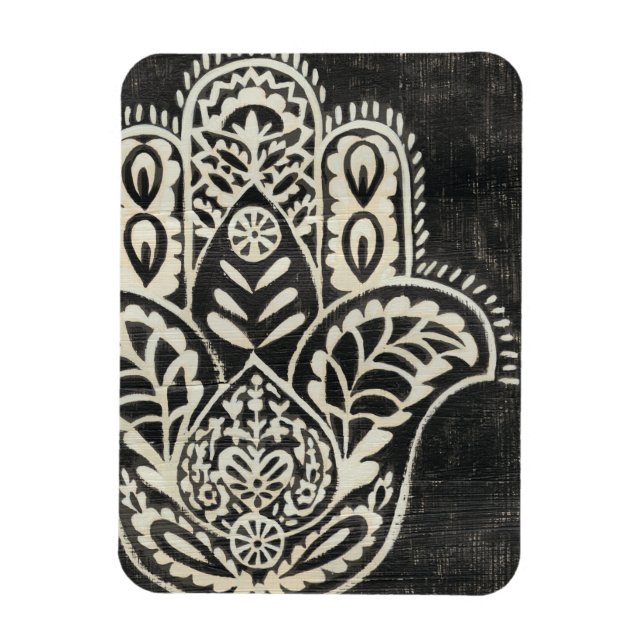Night Hamsa Magnet (Vertikal)