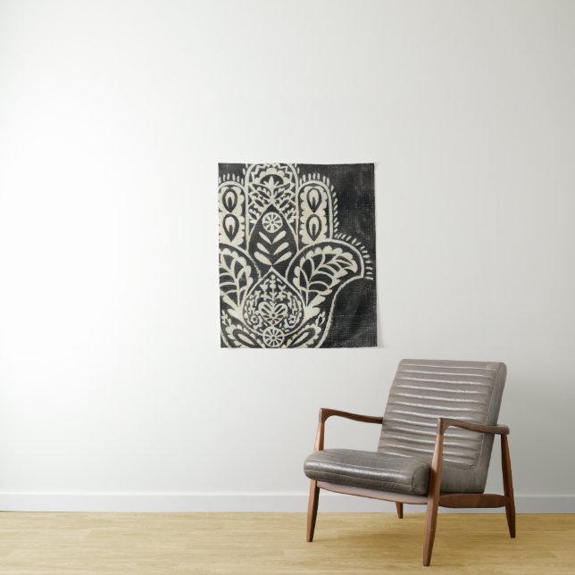 Night Hamsa Wandteppich (Beispiel)