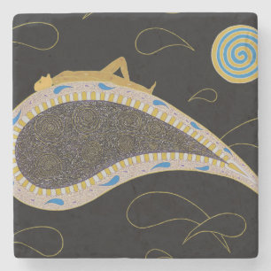 Night Journey - Marble Stone Untersetzer