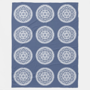 Night Mandala Fleecedecke