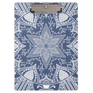 Night Mandala Klemmbrett