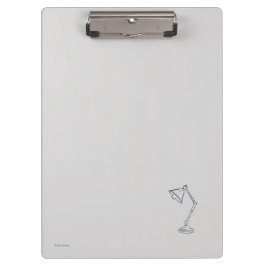 Night Owl Dark Academia Scholarly  Klemmbrett