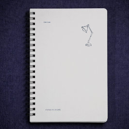 Night Owl Dark Academia Scholarly  Notizbuch