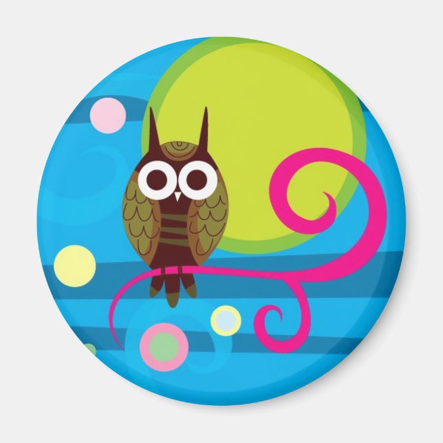 Night Owl Magnet (Vorne)