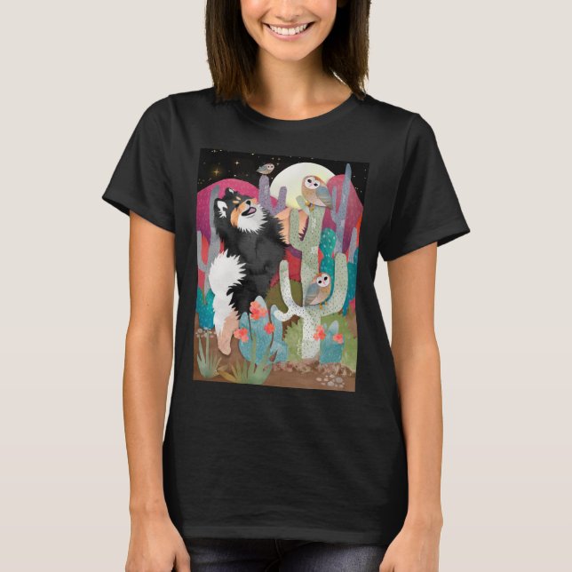 NIGHT OWLS FINNISH LAPPHUND - Tshirts wählen Stil (Vorderseite)