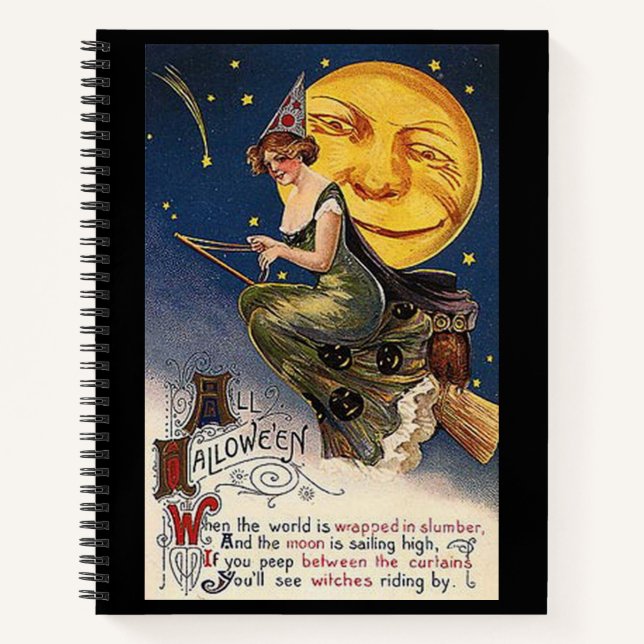 "Night Ride" SpiralNotebook Notizbuch (Vorderseite)