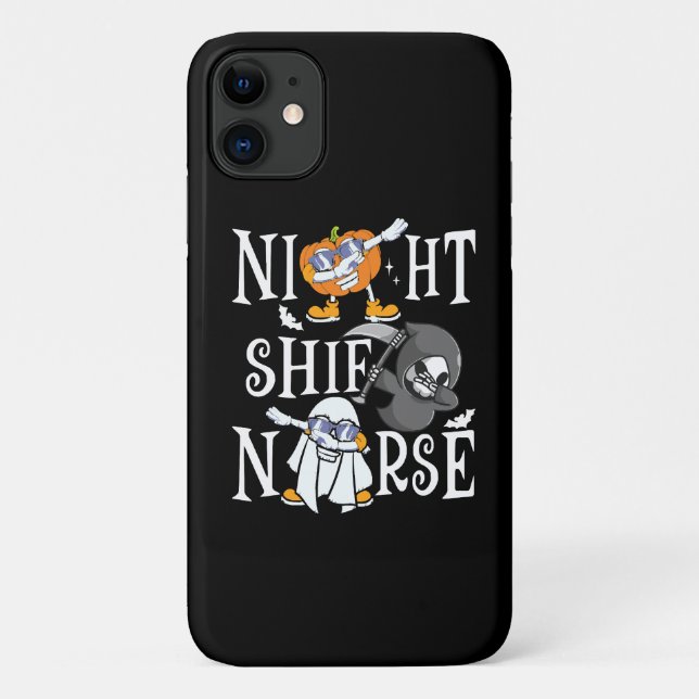 Night Shift Nurse Case-Mate iPhone Hülle (Rückseite)