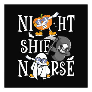 Night Shift Nurse Fotodruck