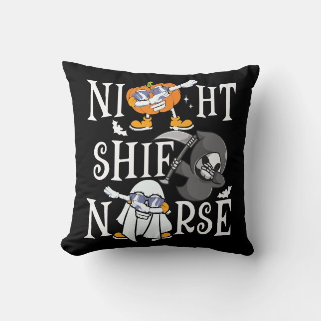 Night Shift Nurse Kissen (Vorderseite)