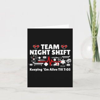 Night Shift Nurse Life Rn LPN Health Care Healthca Karte