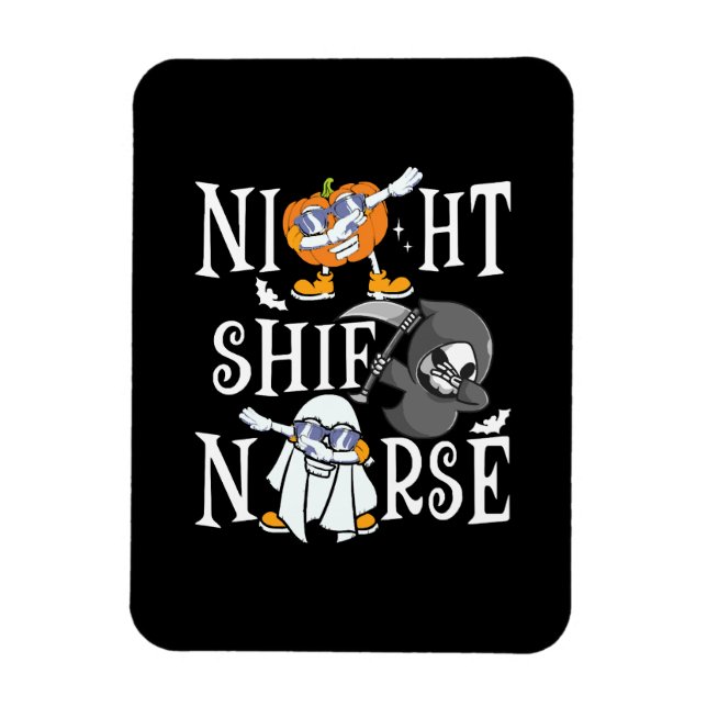 Night Shift Nurse Magnet (Vertikal)