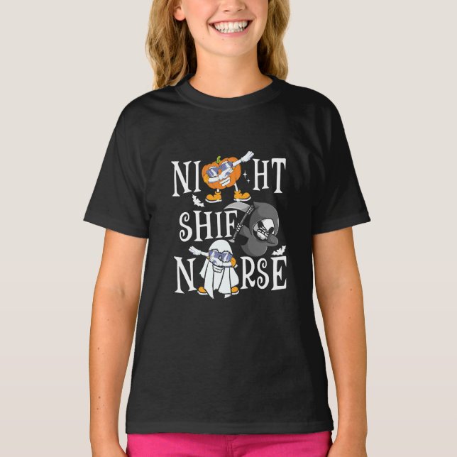 Night Shift Nurse T-Shirt (Vorderseite)