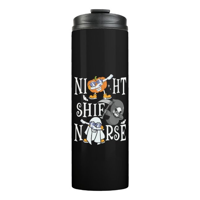 Night Shift Nurse Thermosbecher (Vorderseite)