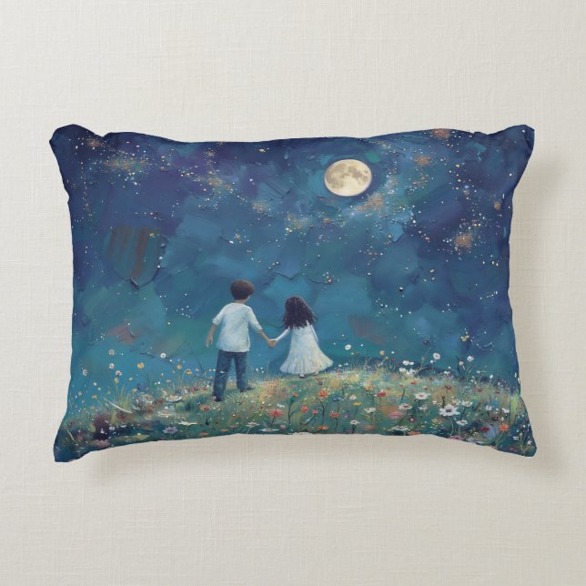 Night Sky Accent Pillow Dekokissen (Vorderseite)