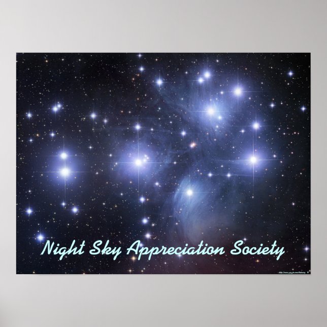 Night Sky Appreciation Society - Poster (Devant)