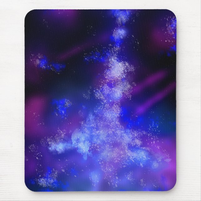 Night Sky Blue Sapphire Mouse-Pad Mousepad (Vorne)