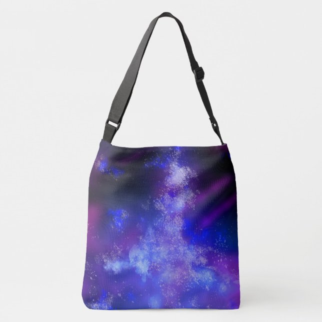 Night Sky Blue Sapphire Tasche (Rückseite)