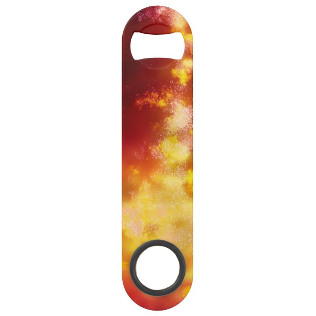 Night Sky Flame Flame Opener Speed Flaschenöffner (Rückseite)