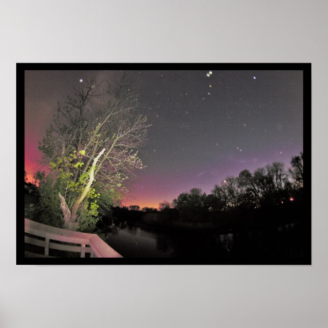 Night Sky Foto Poster (Vorne)