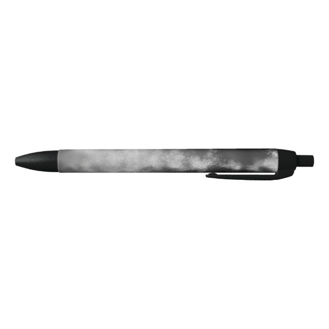 Night Sky Gray Monochrome Pen Kugelschreiber (Unterseite)