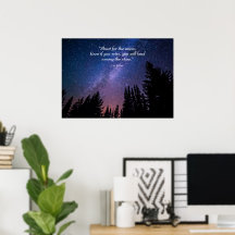 Night Sky Inspiration Zitat
