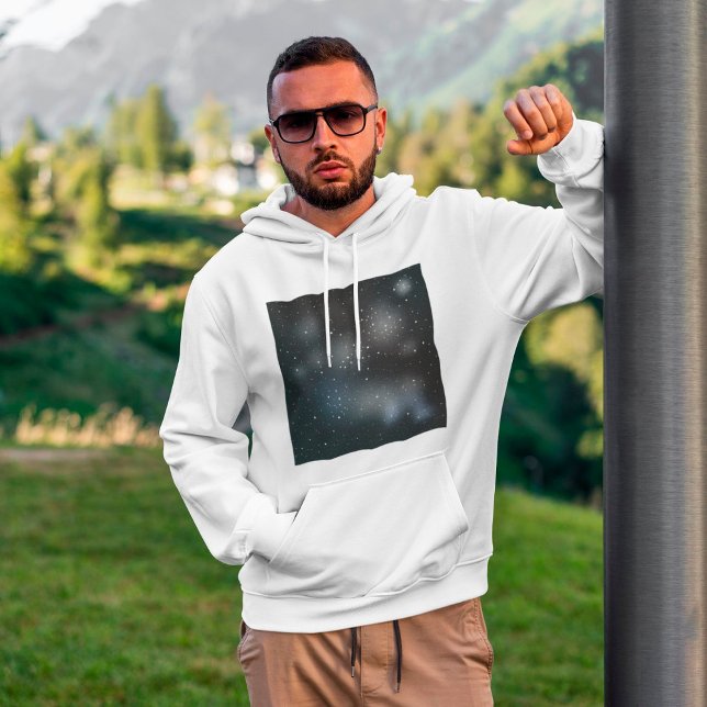 Night Sky Mens Hoodie (Von Creator hochgeladen)