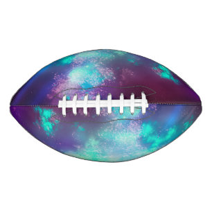 Night Sky Neon Lights American Football