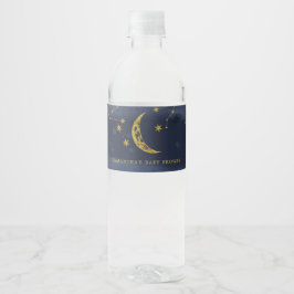 Night Sky Over Moon Baby Dusche Wasserflasche
