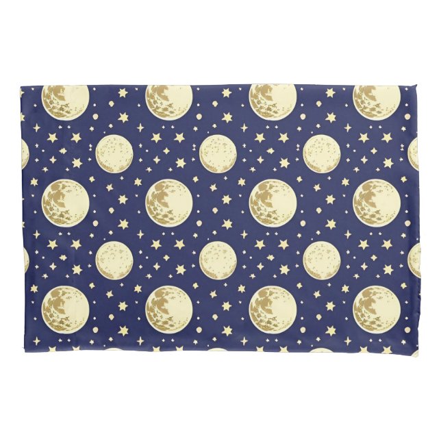 Night Sky Pattern Kissenbezug (Vorderseite)