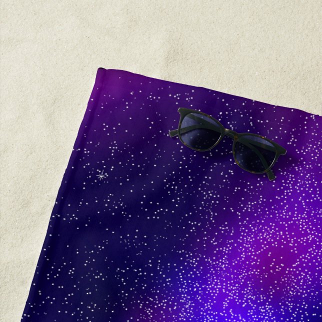 Night Sky Strandtuch (Beispiel)