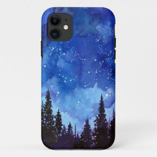 Night Sky Wald Case-Mate iPhone Hülle