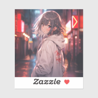 Night walk aufkleber