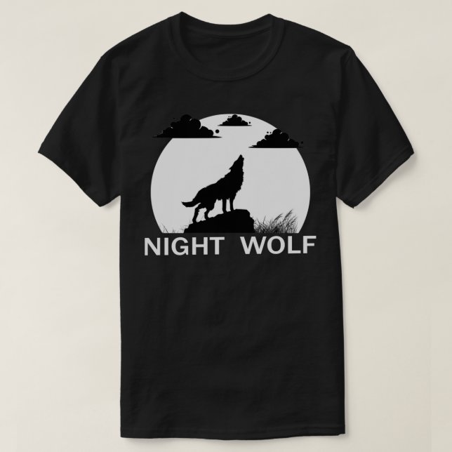 Night Wolf T-Shirt (Design vorne)