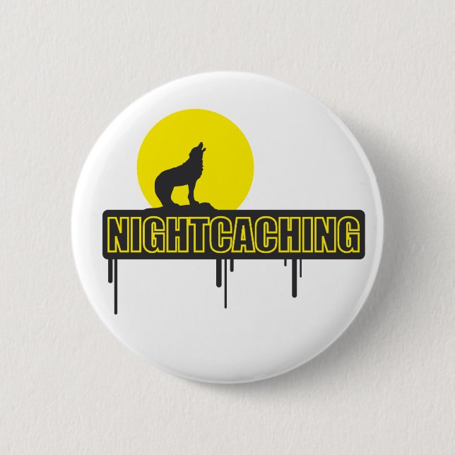 Nightcaching Button (Vorderseite)