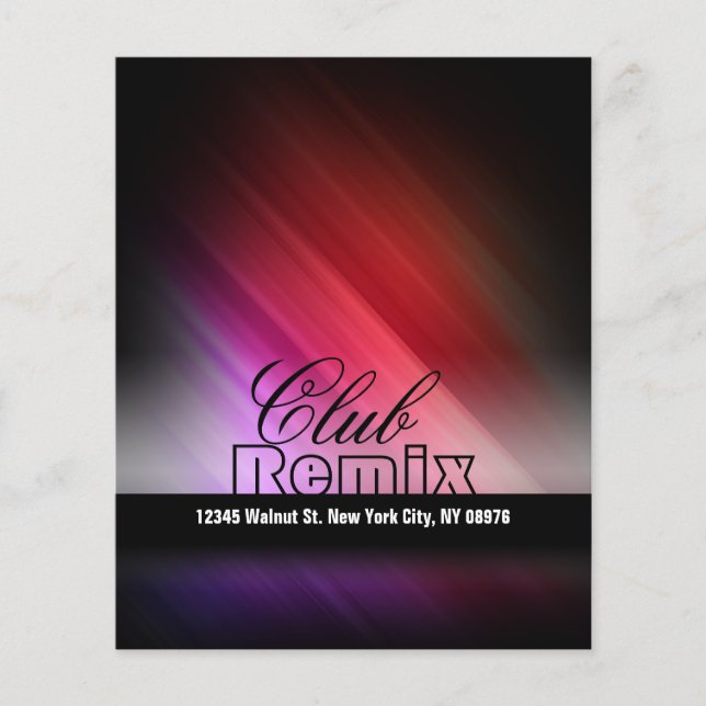 NightClub-Flyer Flyer (Vorne)