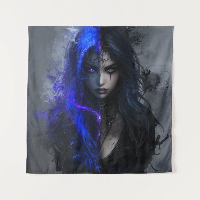 Nightfall Curse Wandteppich (Vorderseite)