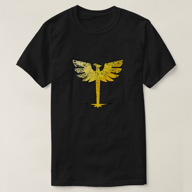 Nighthawk Marvel - Gewitterter T - Shirt (Design vorne)