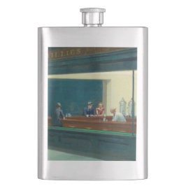 Nighthawks 1942 von Edward Hopper Flachmann