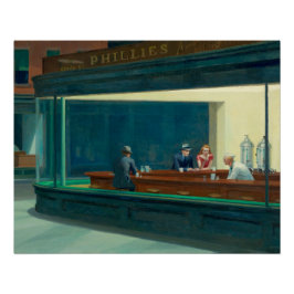 Nighthawks 1942 von Edward Hopper Poster