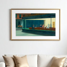 Nighthawks 1942 von Edward Hopper Poster