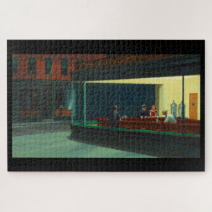 "Nighthawks" d'Edward Hopper Jigsaw Puzzle