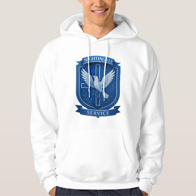 Nightingale-Kapuzenpullover Hoodie (Vorderseite)