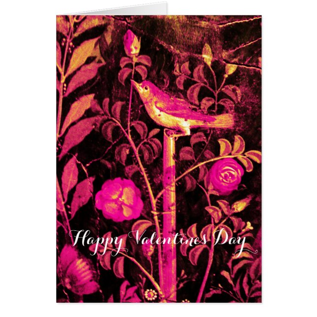 NIGHTINGALE MIT ROSE Valentinstag (Vorne)