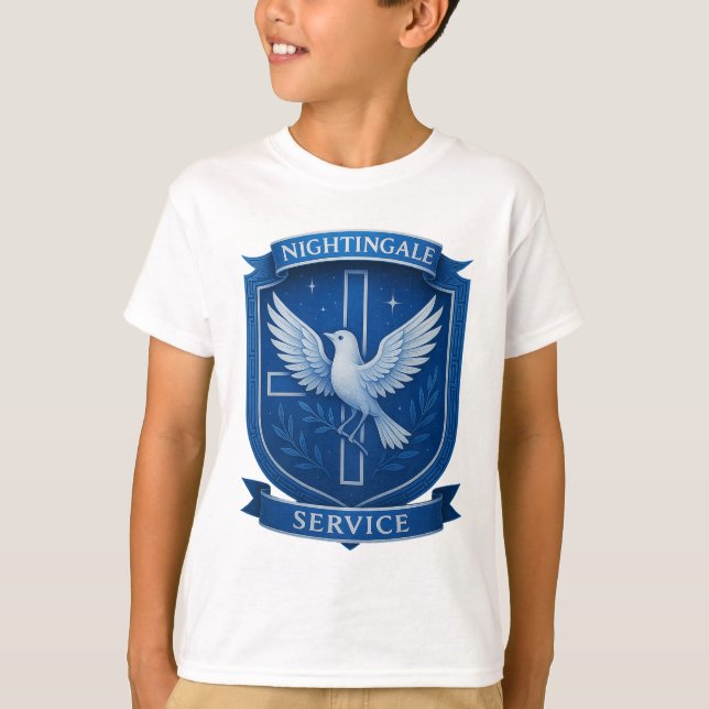 Nightingale Tee- Kinder T-Shirt (Vorderseite)